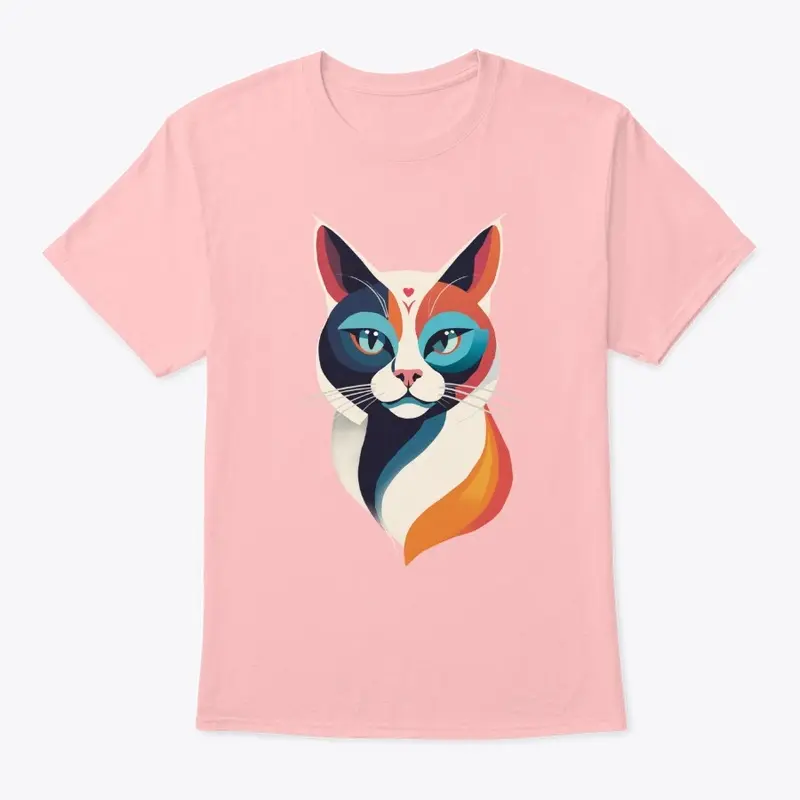 Color cat -Vector graphic design