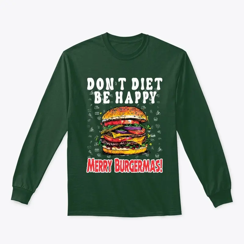 MERRY BURGEMAS FUNNY CHRISTMAS  SWEATERS