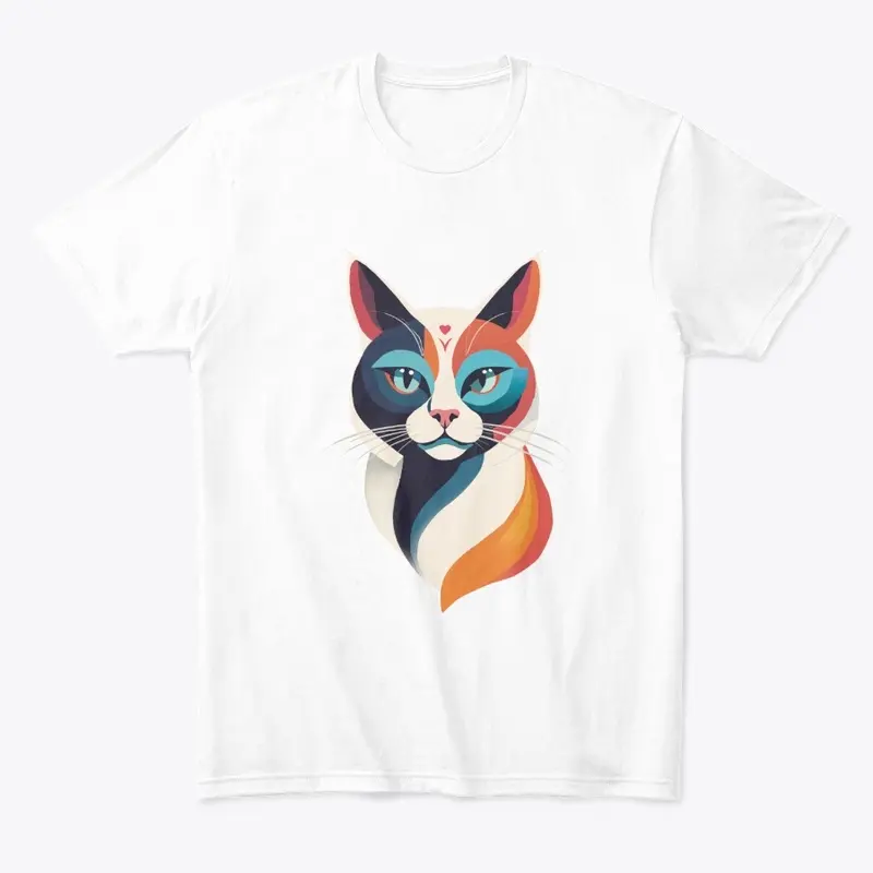 Color cat -Vector graphic design